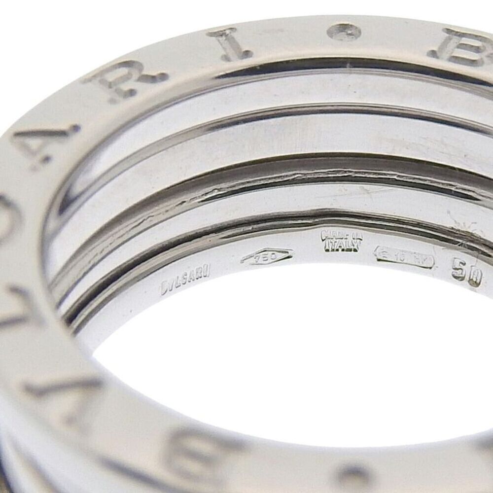 Bvlgari B.Zero1 Ring K18WG White Gold - Picture 2 of 6